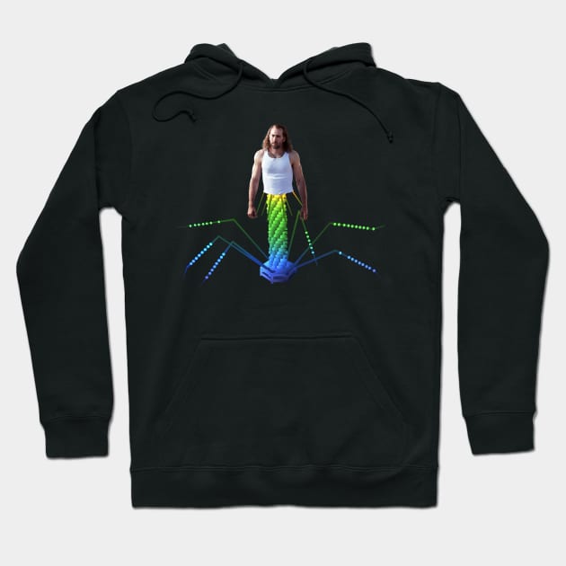 Nicolas Phage Bacteriophage Virus Hoodie by labstud